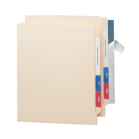 Smead Label Protectors, 100/BX, 8"x1-11/16", Clear 100PK SMD67608